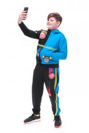 Карнавальный костюм Блогер синий